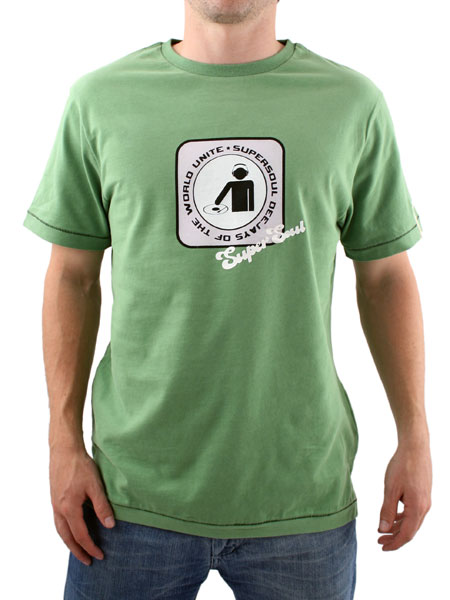 Super Soul Green Deejay T-Shirt
