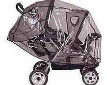 supercover Baby GoGo Travel Duo Travel System Throwover Tandem Raincover
