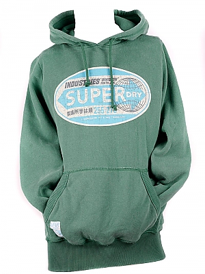 Superdry Division Tin Tab Galvanised Green