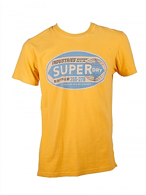 Superdry Division Tin Tab Pigment Yellow