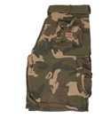 Khaki Camouflage Cargo Shorts