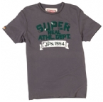 Mens Black Label Department Double T-Shirt Dark Marl