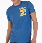 Superdry Mens Black Label SD10 Double T-Shirt Royal Blue