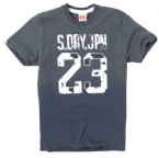 Mens SD 23 T-Shirt Sunbleach French Navy