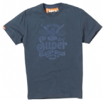 Mens Spirit Entry T-Shirt French Navy/Indigo Flock