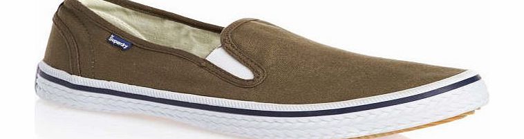 Superdry Mens Superdry Arizona Shoes - Khaki
