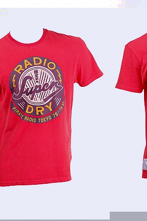 Pirate Radio Tin Tab Soda Pop Red