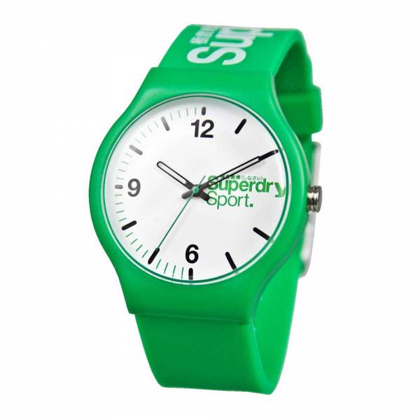Sport Green and White Mens Watch