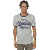 superdry T Shirt Sky Blue