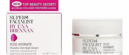 Superfacialist Rose Peaceful Skin Night Cream,