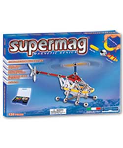 SUPERMAG Helicopter - 130 Pieces