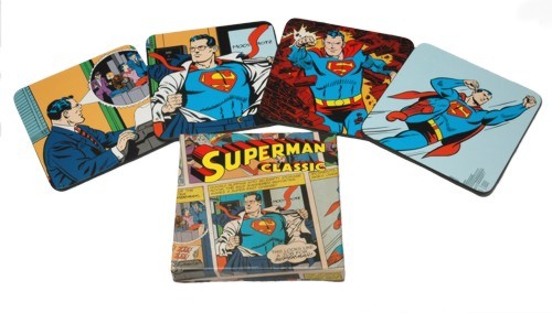 Superman Coaster Set