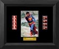 Superman Double Film Cell: 245mm x 305mm (approx) - black frame with black mount