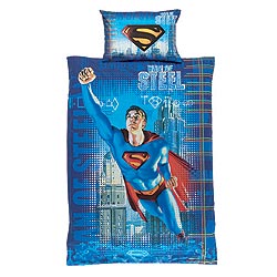 Superman Duvet Cover and Curtains