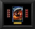 Superman II - Double Film Cell: 245mm x 305mm (approx) - black frame with black mount