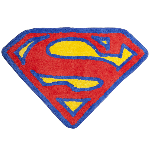 SUPERMAN Logo Bath Mat