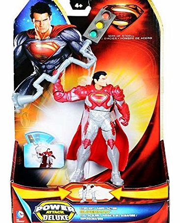 Man Of Steel Movie: Deluxe Action Figure Stoplight Superman