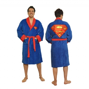 Superman Mens Dressing Gown
