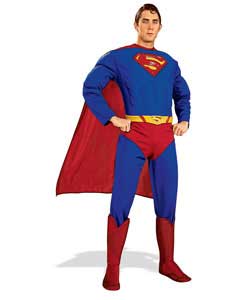 superman Muscle Chest Costume - Medium