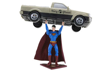 Returns - Truck Lifting Superman