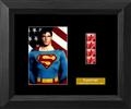 superman Single Film Cell: 245mm x 305mm (approx) - black frame with black mount