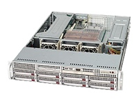 Supermicro SC825 TQ-R700UB - rack-mountable - 2U - extended ATX