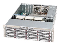 SC836 TQ-R800B - rack-mountable - 3U - extended ATX