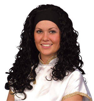 Superstar wig, black