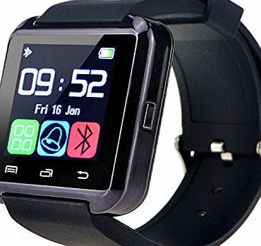 SuperStore_Electronics(TM) Hot Luxury 2014 New Bluetooth Smart Watch Wrist Wrap Watch Phone Smart Watch for IOS Android Phones 