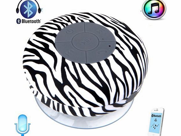 SuperStore_Electronics TM) Waterproof Bluetooth Speaker Portable Wireless for Shower with Speakerphone Compatible with iphone 5S 5C 5 4S 4 ipod ipad Samsung Galaxy S5 S4 S3 S2 Note 3 2 Smartphones Lap