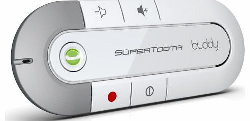 Supertooth  Buddy Handsfree Bluetooth Visor Car Kit - White