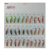 supplied by brytec fishing hooks lures CARD OF 30 x 6CM SOFT BAITS (LW008)