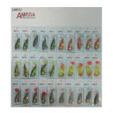 supplied by brytec fishing lures hooks CARD OF 30 x 6CM SOFT BAITS (LW0012)