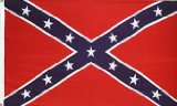 supplied by Klicnow.com Confederate Flag (regular) 5ft x 3ft