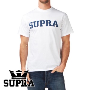 - Supra Mark T-Shirt - White