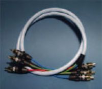 AV3 3 Phono to 3 Phono - 1 Metre