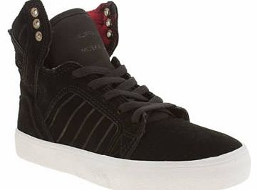 kids supra black skytop unisex junior 2602827050