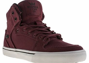 kids supra burgundy vaider boys junior