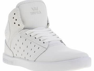 Supra kids supra white atom unisex junior 2602751020