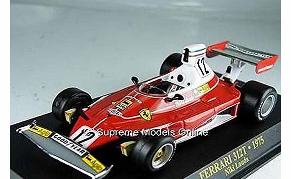 Supreme 1975 Ferrari 312T Niki Lauda 1/43Rd Size Car Model Formula One Version R0154X