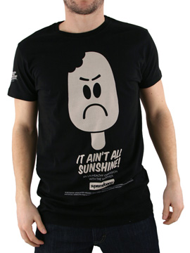 Supreme Being Black Sticky T-Shirt