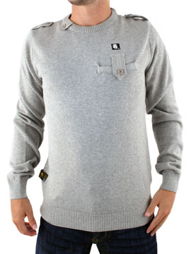 Supreme Being Grey Ombre Jumper