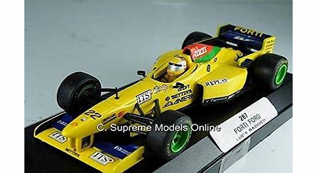 Supreme Forti Ford Badder Car Model 1/43 Scale Formula 1 287 Onyx Pack Version R0154X
