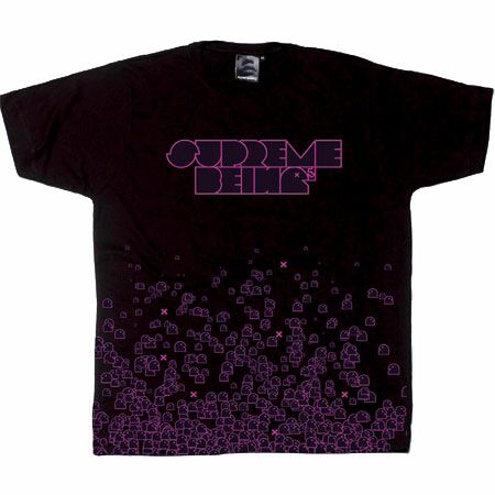 Supremebeing Arcade Purple Black T-Shirt