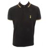 Supremebeing Paragon Pique Polo Shirt (Black)
