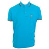Supremebeing Paragon Pique Polo Shirt (Cyan)