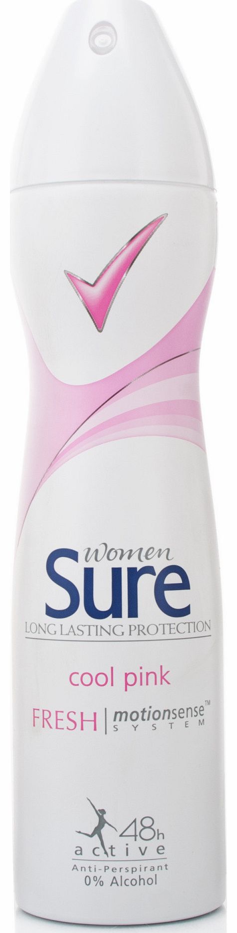 Sure Women Cool Pink Fresh 48h Active