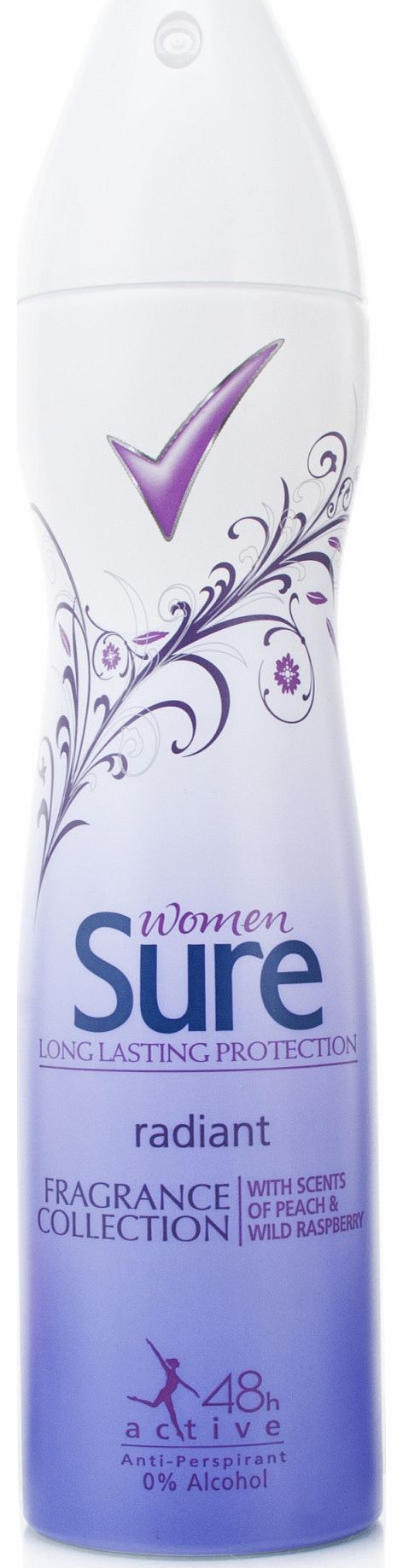 Sure Women Fragrance Collection Radiant 48h