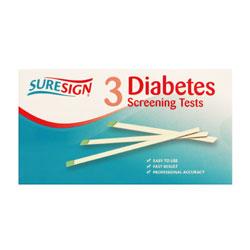 Suresign 3 Diabetes Screening Tests