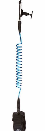 Surfdome 7mm Coiled Bodyboard Wrist Leash - Blue